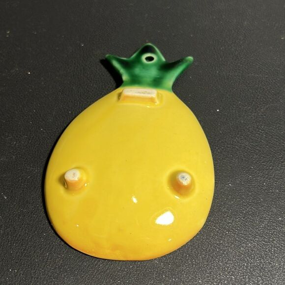 Small Vintage Pineapple Spoon Rest. KK307 - Picture 3 of 4